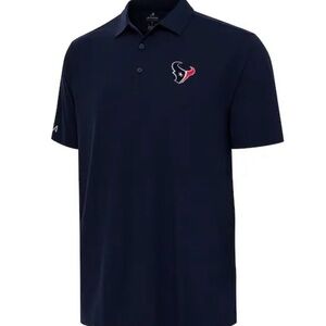 Men's Antigua Navy Houston Texans Era Polo. Size M
